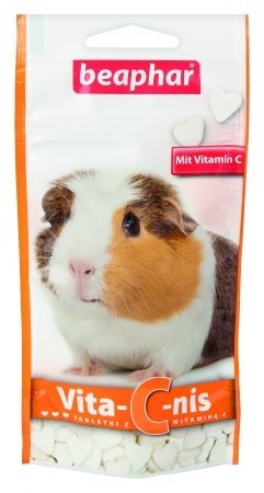 BEAPHAR VITA-C-NIS 50G - tabletki z witaminą C dla świnek morskich