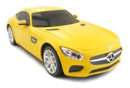Mercedes-AMG GT 1:24 RTR (zasilanie na baterie AA) - Żółty