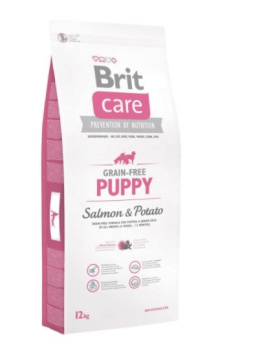 BRIT CARE GRAIN-FREE PUPPY SALMON & POTATO 12 kg