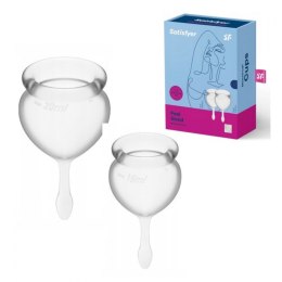 Feel Good Menstrual Cup Set Transparent