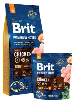 Brit Premium By Nature Adult M Medium 3kg