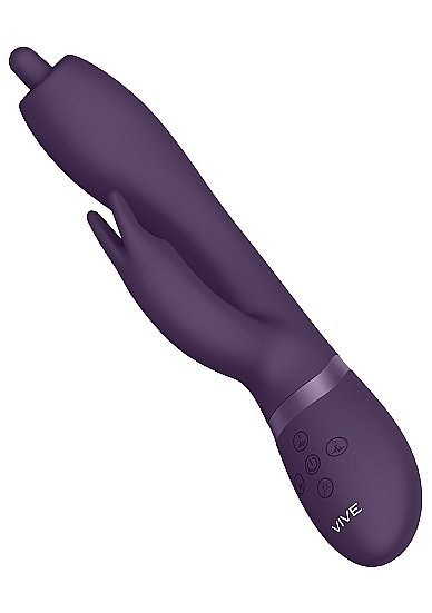 Wibrator Nilo - Pinpoint Rotating G-spot Rabbit - Purple