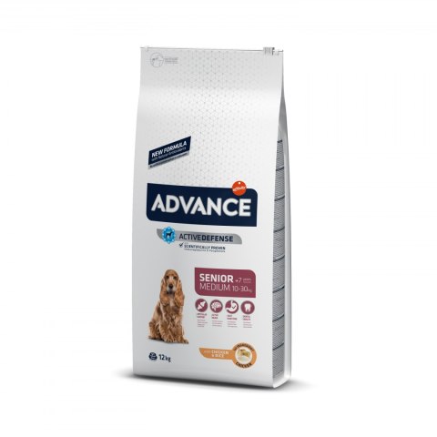 ADVANCE Medium Senior - sucha karma dla psów seniorów ras średnich 12kg [500552]