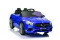 Auto Na Akumulator Mercedes SL65 S Niebieski Lakierowany LCD