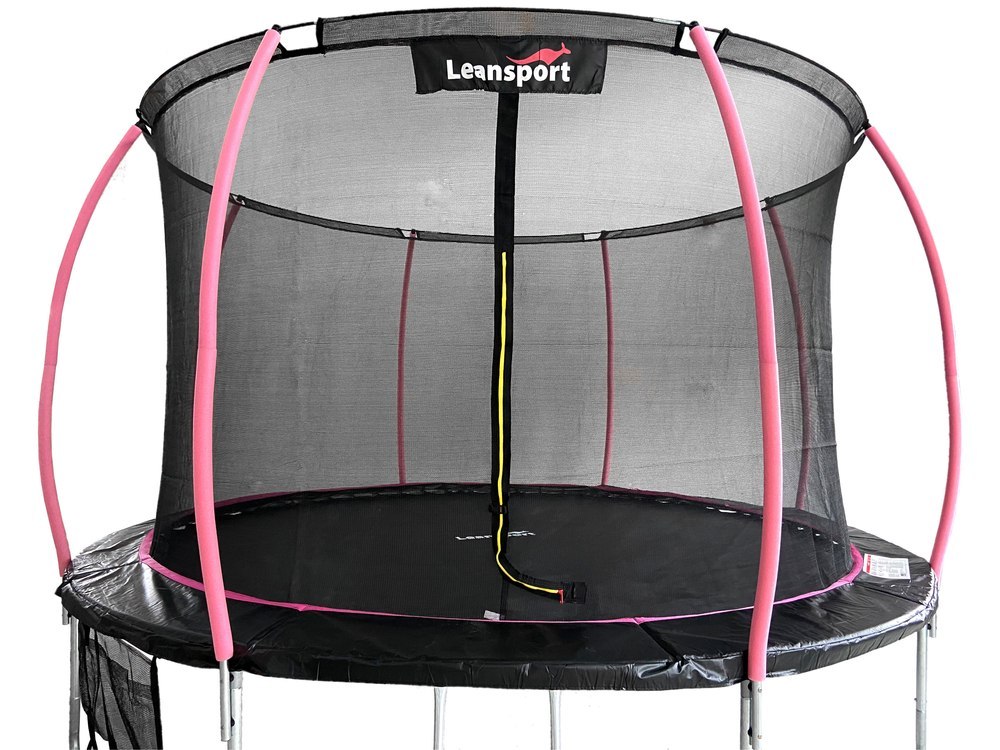 Trampolina LEAN Sport Max 6ft Czarno-Różowa