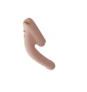 Qingnan No.7 Thrusting Vibrator with Suction Flesh Pink