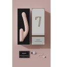 Qingnan No.7 Thrusting Vibrator with Suction Flesh Pink