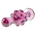 4.5"" Glass Romance Pink