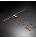 Double Bar Nipple Clamps and Clitoral Chain Set