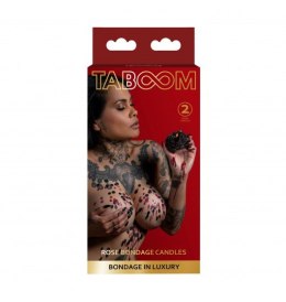 Taboom Rose Japanese Drip Candle 2pcs