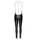 F306 Mirage catsuit with jewelry rhinestone chain adorning the back M