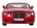Samochód Bentley 1:24 Napęd Frykcyjny Czerwony